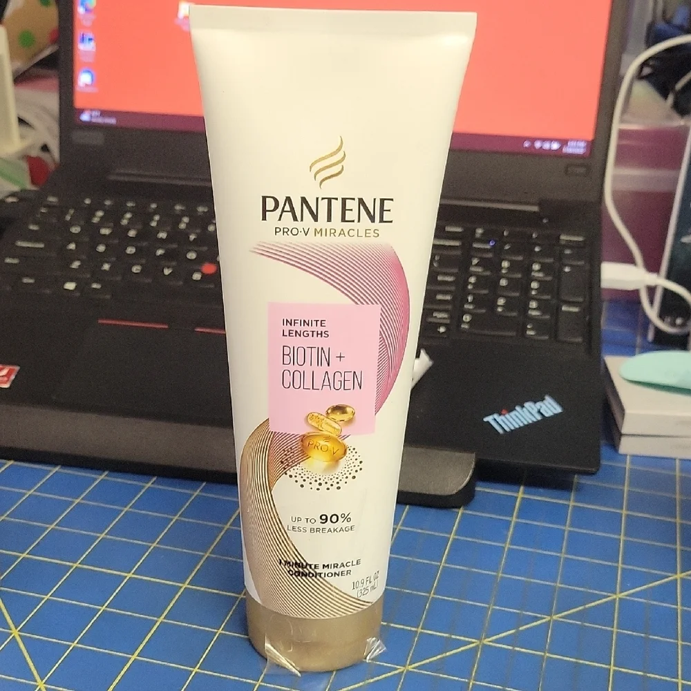 Pantene Pro-V Miracles Infinite Lengths Biotin + Collagen 1 Minute Condition New